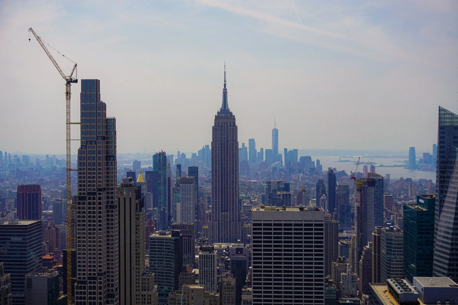 New York skyline with the Empire State Building; illustrative location photograph, not Swell event coverage.